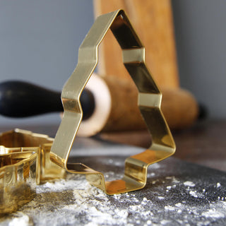 lifestyle grid image of Christmas cookie cutter for baking