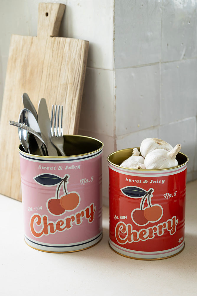 Retro Storage Tins (Set of 2) main image 0