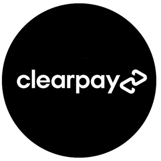 Image of the ClearPay logo. The logo is black and white and says Clearpay. 
