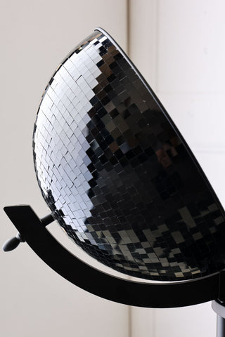 Image of the finish for the All-Black Disco Ball Drinks Trolley Cart