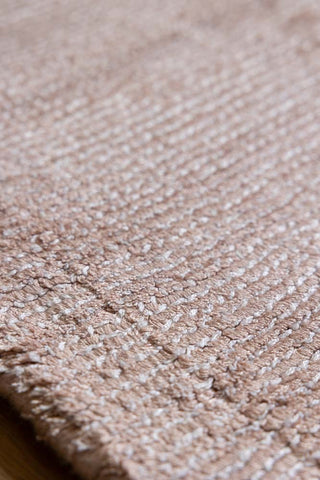 Detail image of the Aston Copper Pink Rug - 3 Sizes Available