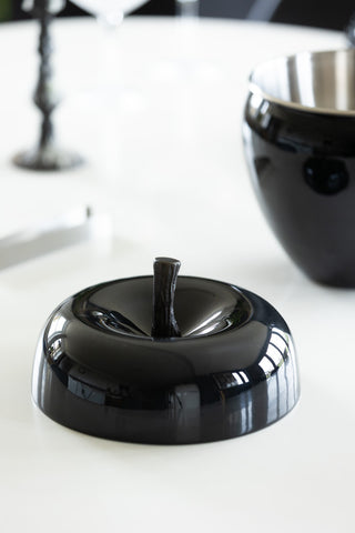 Image of the lid for the Large Black Apple Ice Bucket
