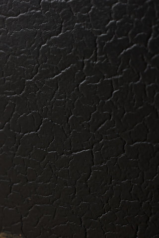Image of the texture on the Black Chinoiserie-style Deco 6 Drawer Chest
