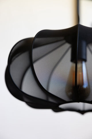 Image of the Black Mesh Pendant Light