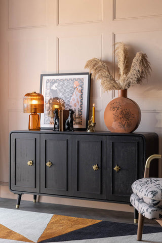 Image of the Black & Gold Ringo Sideboard