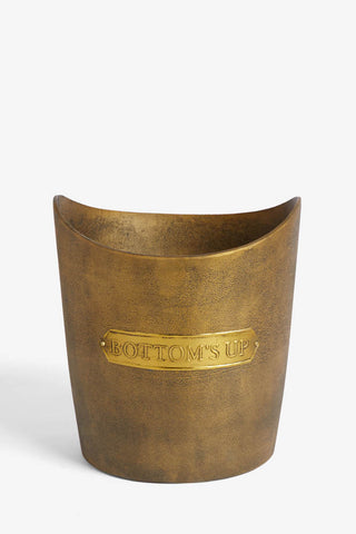 Cutout image of the Bottoms Up Champagne Bucket.