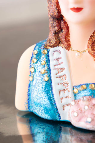 Close-up image of the Chappell-Inspired Christmas Tree Decoration