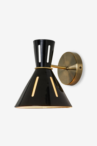 Image of the Tribeca Metal Wall Light displayed on a white wall