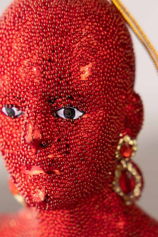 Close-up image of the Doja-Inspired Christmas Tree Decoration