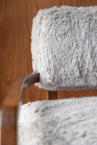 Image of the material of the Fluffy Armchair