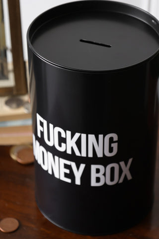 Image of the Black & White Fucking Money Box