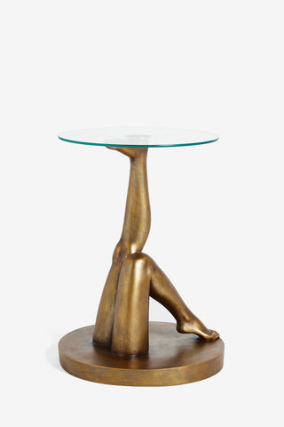 Cutout image of the Kicking Legs Side Table.