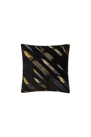 Image of the Black Love Struck Cushion on a white background