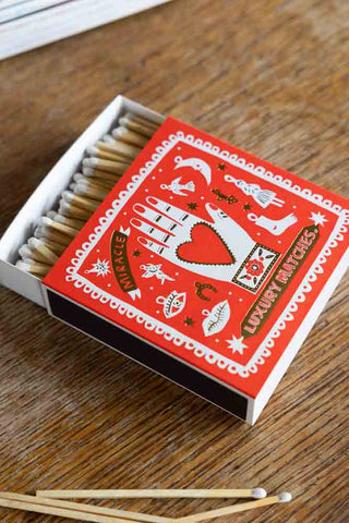 Image of the Miracle Luxury Matches by The Printed Peanut