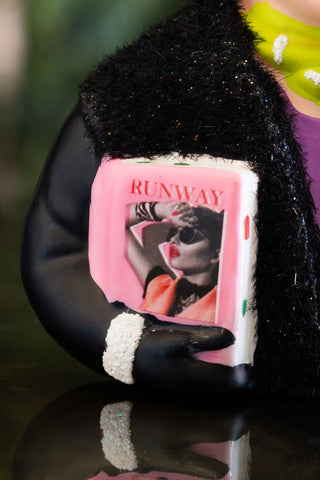 Close-up image of the Miranda P Inspired Christmas Tree Decoration