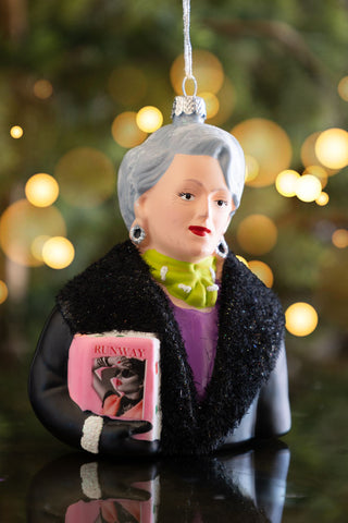 Lifestyle image of the Miranda P Inspired Christmas Tree Decoration