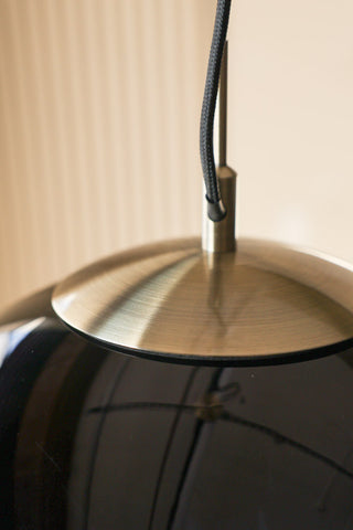 Detail of the Ombre Orb Pendant Light