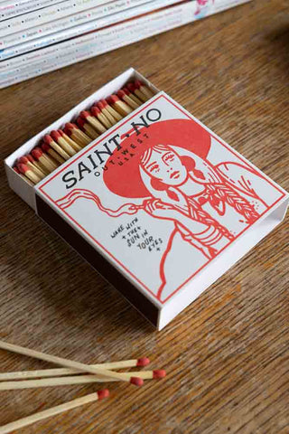 Detail image of the Out West Luxury Matches by Saint No