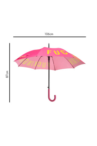 Dimension image of the Pink Fucking Rain Umbrella