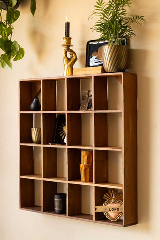 Image of the Reclaimed Wood Shelf
