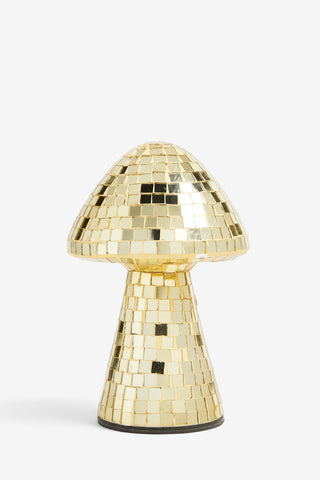 Cutout image of the Small Disco Mushroom Ornament
