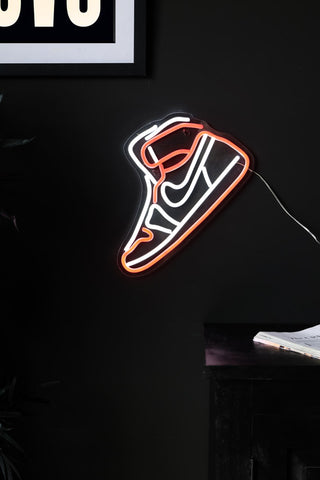 High Top Sneaker Neon Wall Light