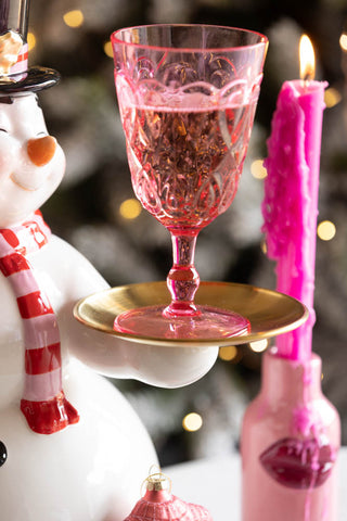 Image of the tray on the Snowman Butler Christmas Decoration