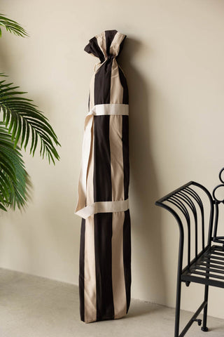Image of the fabric carrier for the HKliving Stripe Parasol