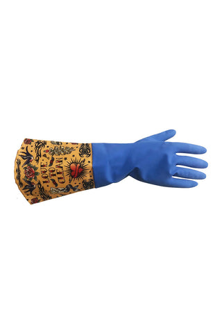 Image of the Tattoo Sleeve Washing Up Gloves on a white background