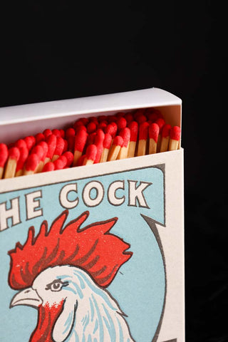 Detail image of The Cock Luxury Matches.