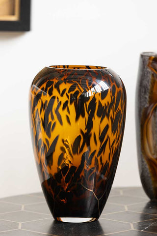 Image of the Tortoiseshell Glass Vase