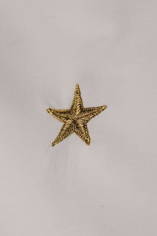 Detail image of the White Falling Star Duvet Cover and Pillow Case Set