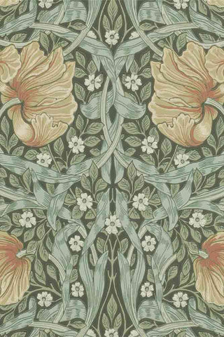Image of the Archive Wallpaper - Pimpernel - Bay Leaf & Manilla