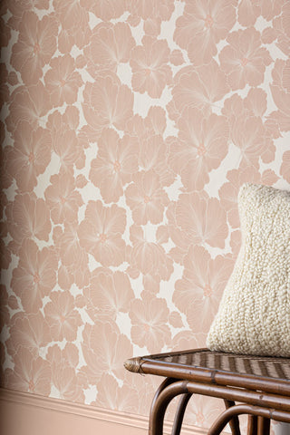 Image of the Rockett St George Bohemian Bloom Blush Wallpaper