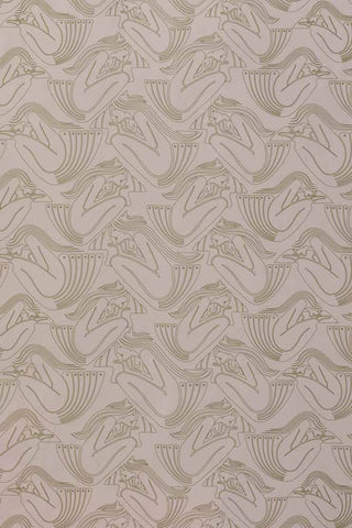 Image of the Rockett St George Deco Nymph Blush Pink Wallpaper