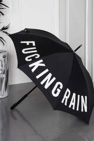 Image of the Fucking Rain Umbrella open
