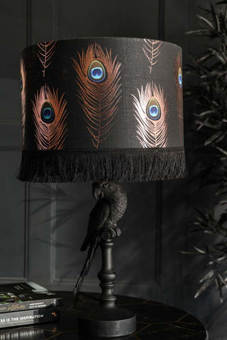 Mind The Gap Peacock Feather Lamp Shade - 3 Sizes Available