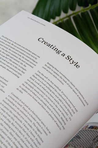 Image of some text within the book Resourceful Living by Lisa Dawson