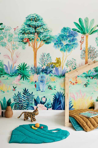 Sian Zeng Jungle Mural Wallpaper Panel