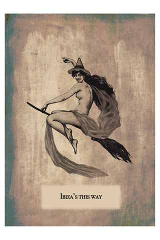 Image of the Unframed Ibiza This Way Print