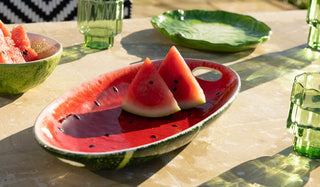Landscape image of the Watermelon Serving Plate