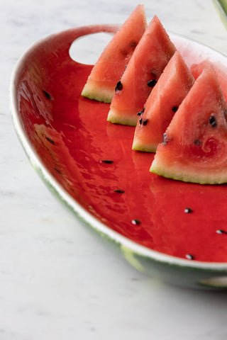 Detail image of the Watermelon Serving Plate