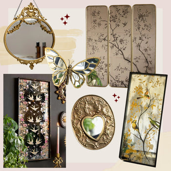 An image showing a collection of decorative mirrors 