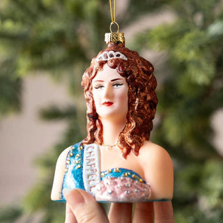 A Chappell Roan inspired Christmas tree decoration. 