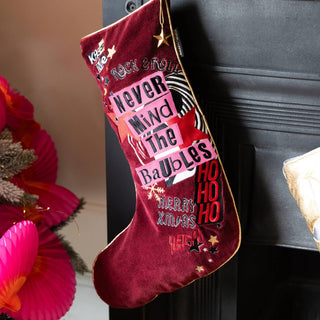 never mind the baubles stocking