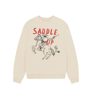 Oat Printed Sweater Front