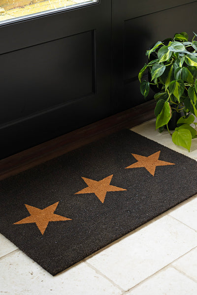 Large Triple Star Doormat | Rockett St George