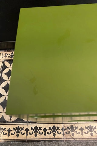 Close up of the surface on Image of The Green Alcove Side Table
