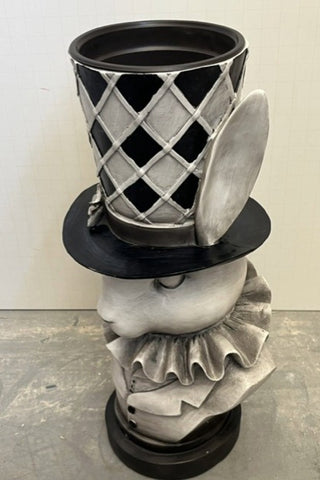 Image of the Alice In Wonderland 'Rabbit' Bust Plant Holder