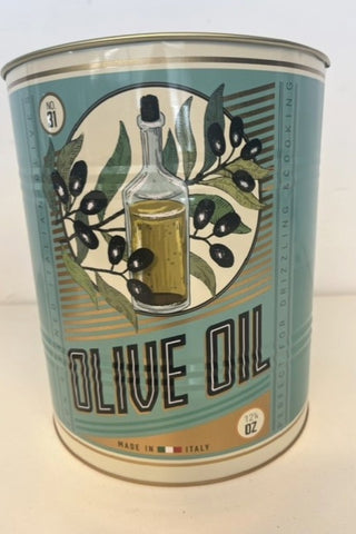 The Large Olive Oil Storage Tin